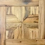 Quadrotta in rovere antico bisellata a mano con finitura ad effetto naturale 600x600mm