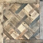 Quadrotta Versailles in rovere antico "Prima Patina" con finitura ad effetto naturale 1.000x1.000mm